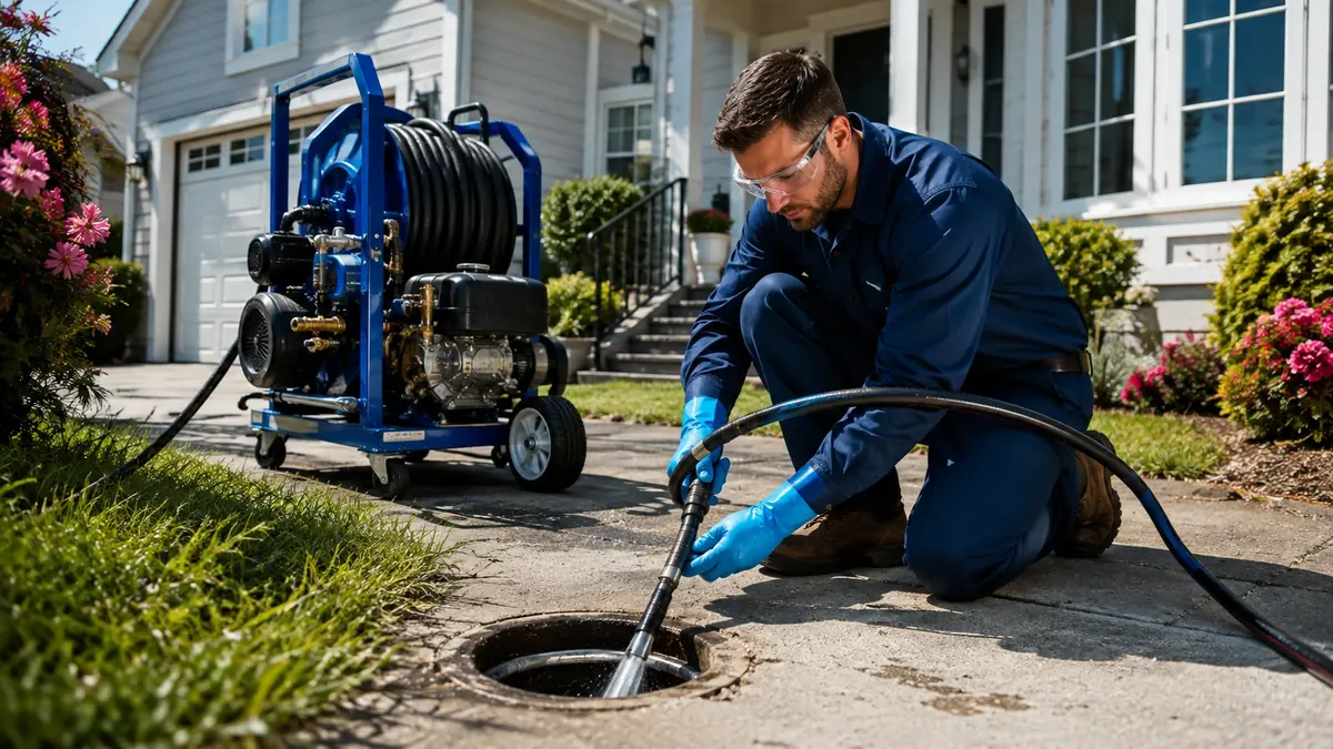 Residential Hydro Jet Drain Cleaning in Grover Beach