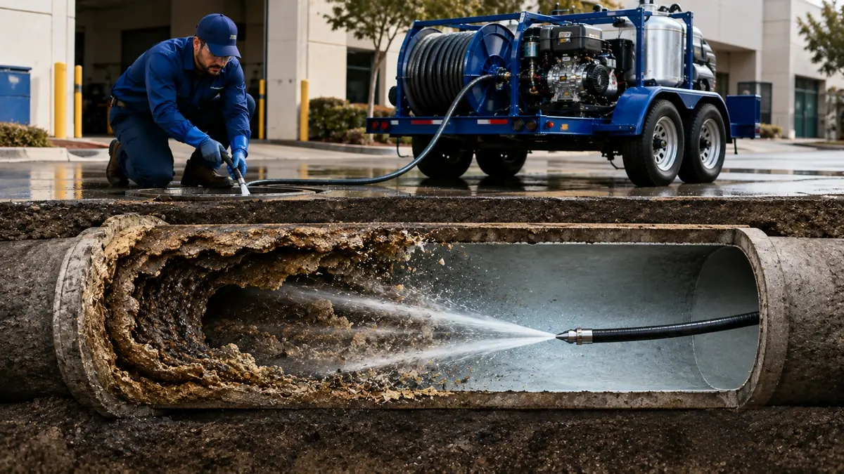 Sewer Pipe Descaling in Grover Beach